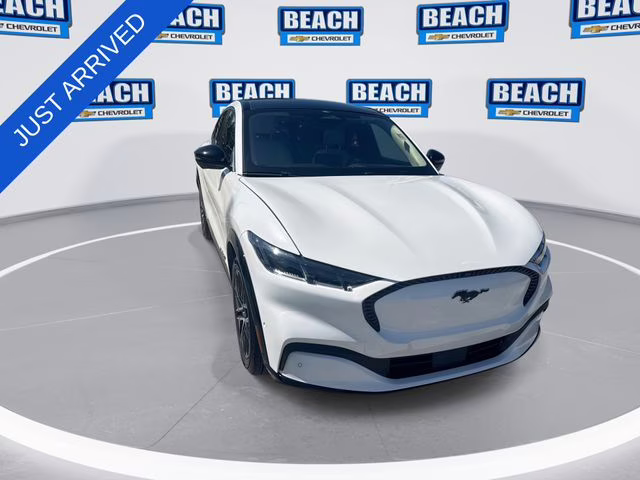 2024 White Metallic Ford Mustang Mach-E Premium RWD SUV