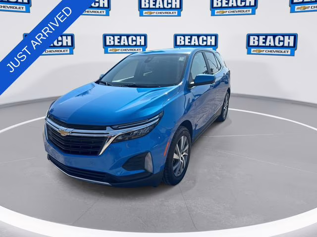 2024 Riptide Blue Chevrolet Equinox LT FWD SUV