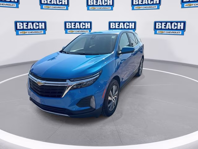 2024 Riptide Blue Chevrolet Equinox LT FWD SUV