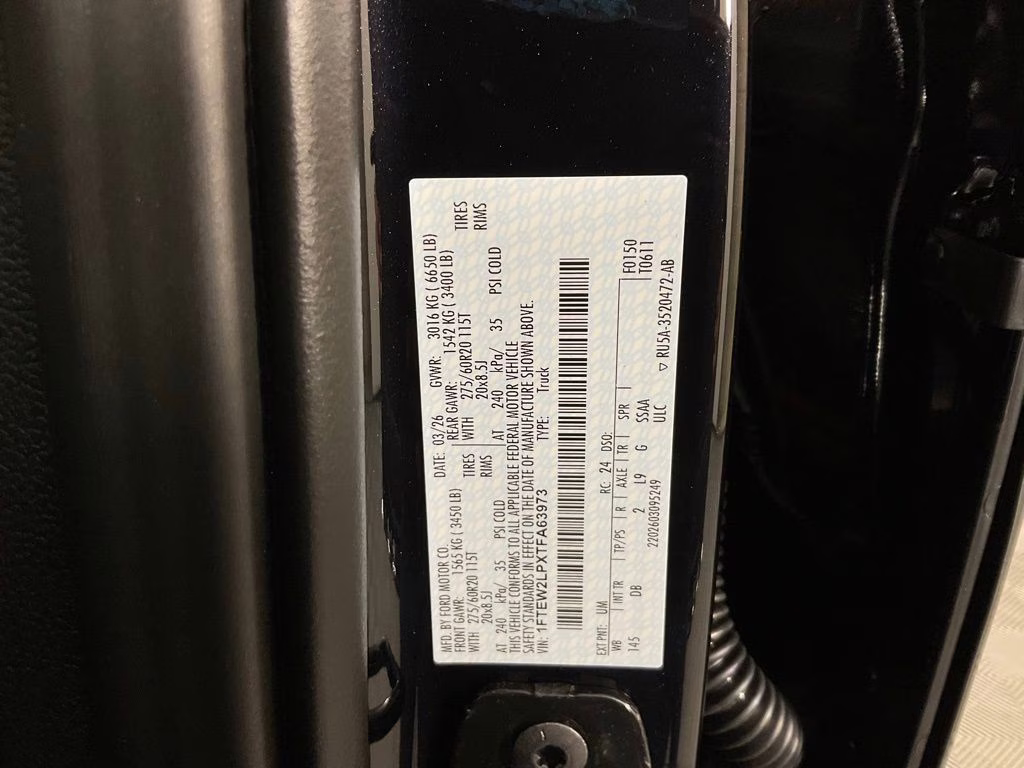 2026 Black Ford F-150 STX 4X4 Truck