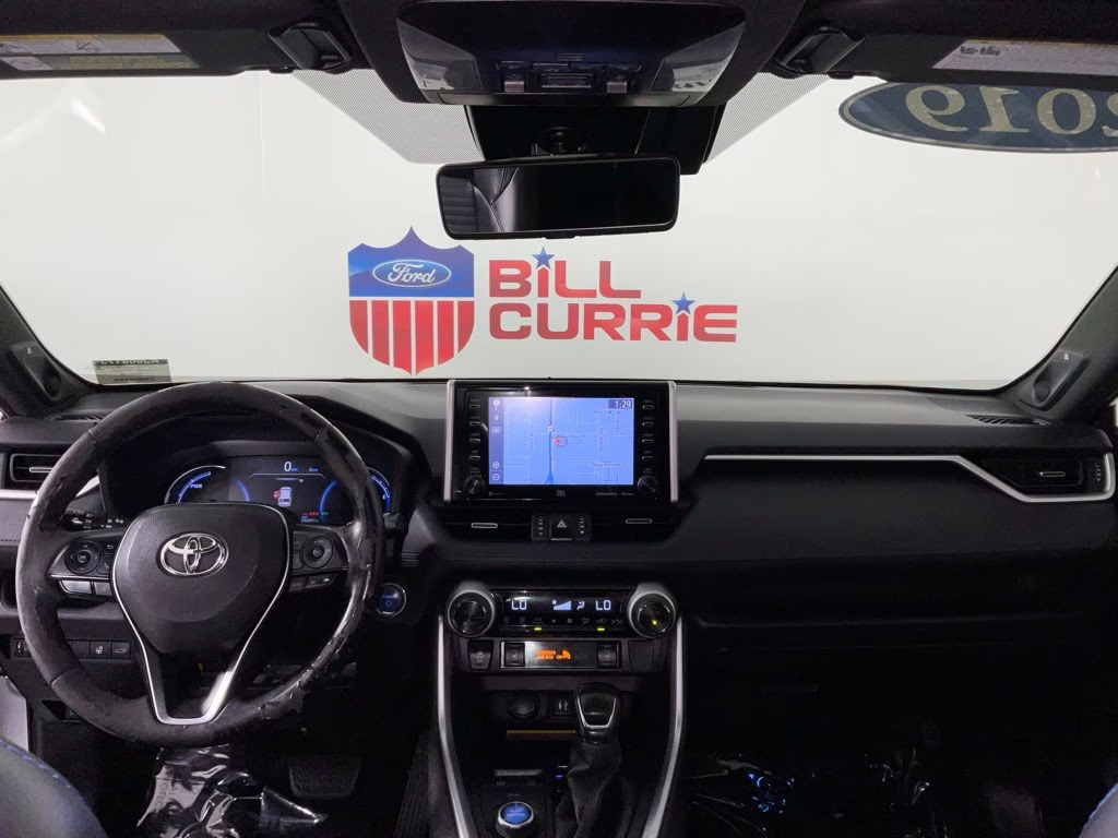 2019 Silver Sky Metallic Toyota RAV4 Hybrid XSE AWD SUV