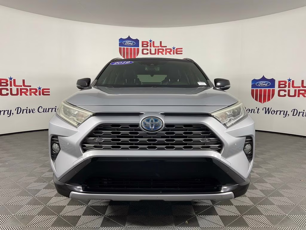 2019 Silver Sky Metallic Toyota RAV4 Hybrid XSE AWD SUV