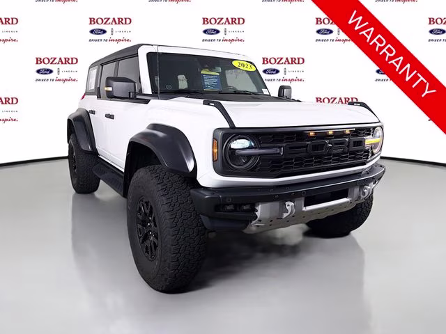 2023 Oxford White Ford Bronco Raptor 4X4 SUV