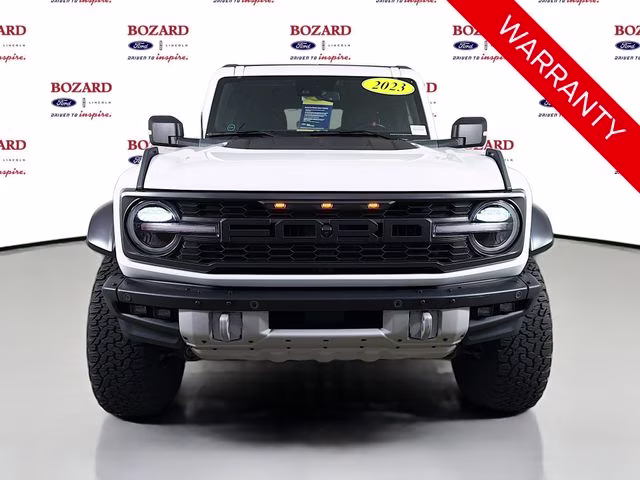 2023 Oxford White Ford Bronco Raptor 4X4 SUV