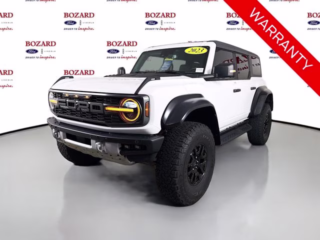 2023 Oxford White Ford Bronco Raptor 4X4 SUV