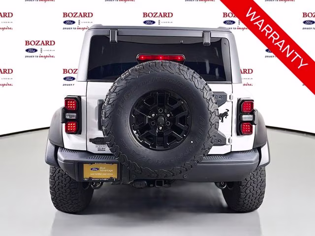 2023 Oxford White Ford Bronco Raptor 4X4 SUV