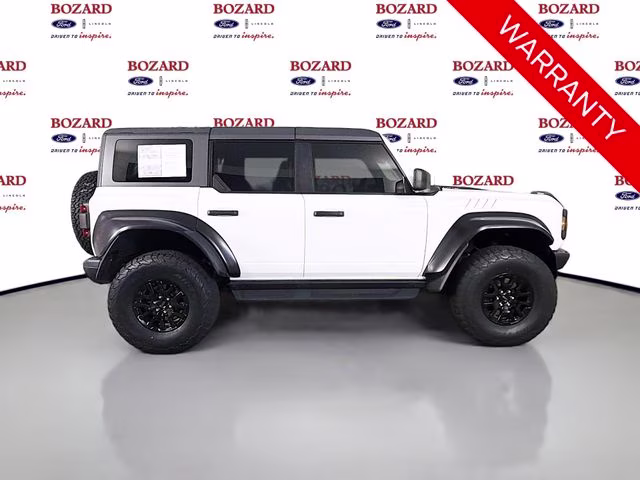 2023 Oxford White Ford Bronco Raptor 4X4 SUV