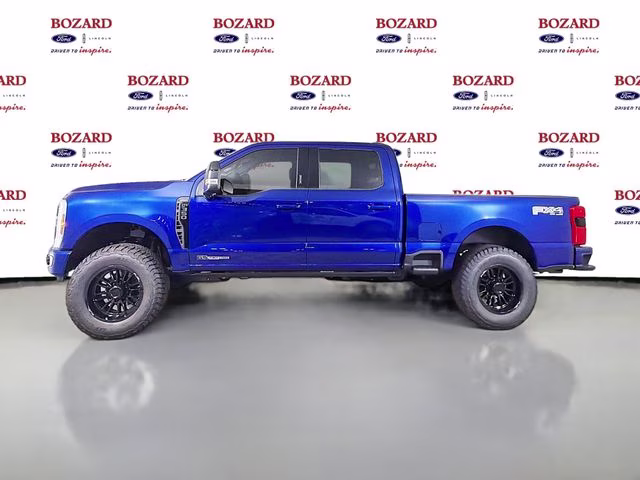 2026 Argon Blue Metallic Ford Super Duty F-350 SRW Lariat Bozard Built 4X4 Truck