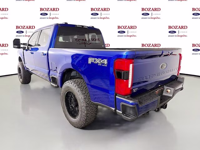 2026 Argon Blue Metallic Ford Super Duty F-350 SRW Lariat Bozard Built 4X4 Truck