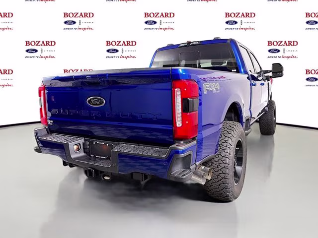 2026 Argon Blue Metallic Ford Super Duty F-350 SRW Lariat Bozard Built 4X4 Truck