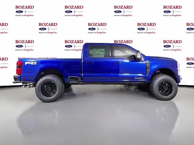 2026 Argon Blue Metallic Ford Super Duty F-350 SRW Lariat Bozard Built 4X4 Truck