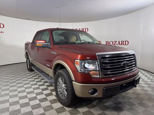 2014 Red Ford F-150 Lariat 4X4 Truck