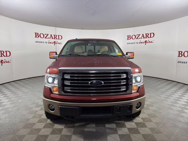 2014 Red Ford F-150 Lariat 4X4 Truck