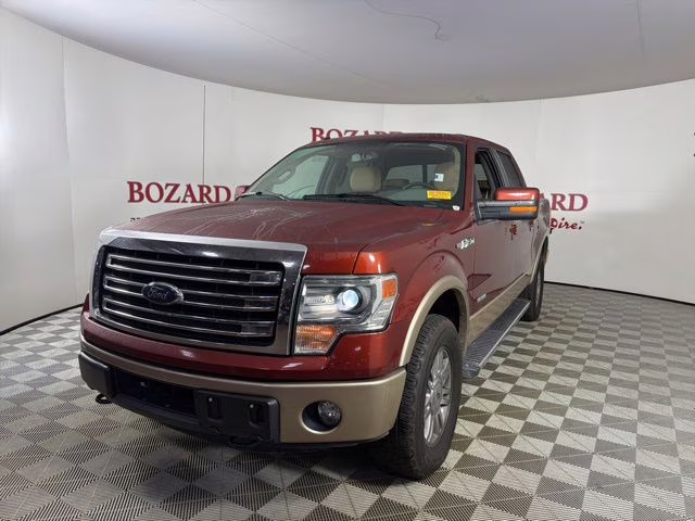 2014 Red Ford F-150 Lariat 4X4 Truck