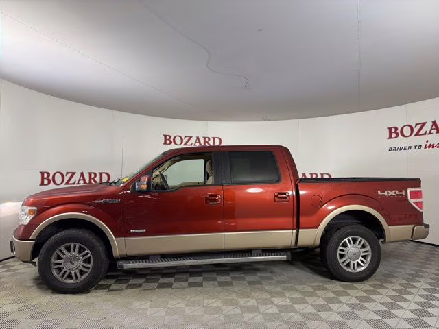 2014 Red Ford F-150 Lariat 4X4 Truck