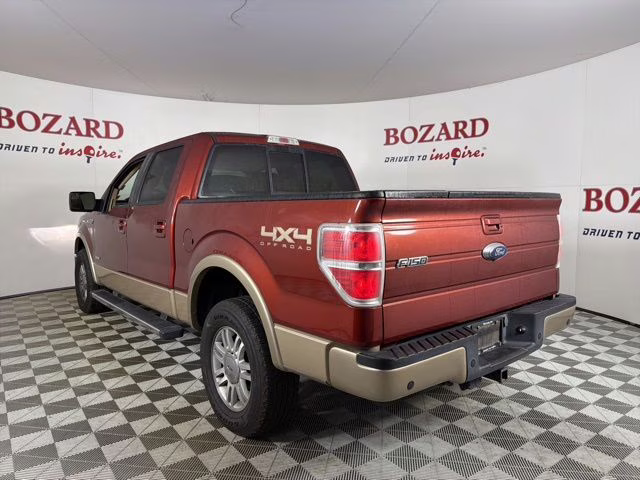 2014 Red Ford F-150 Lariat 4X4 Truck