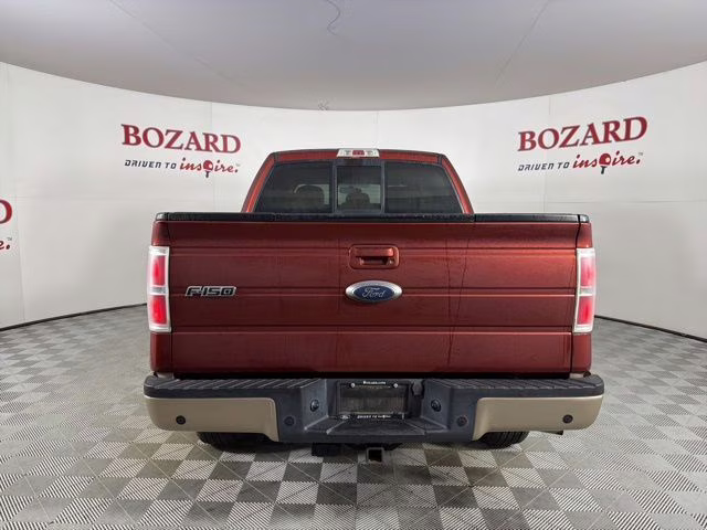 2014 Red Ford F-150 Lariat 4X4 Truck