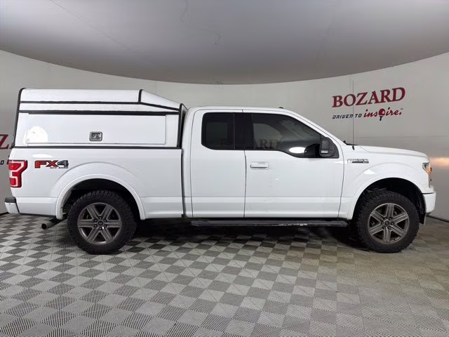 2018 Oxford White Ford F-150 XLT 4X4 Truck
