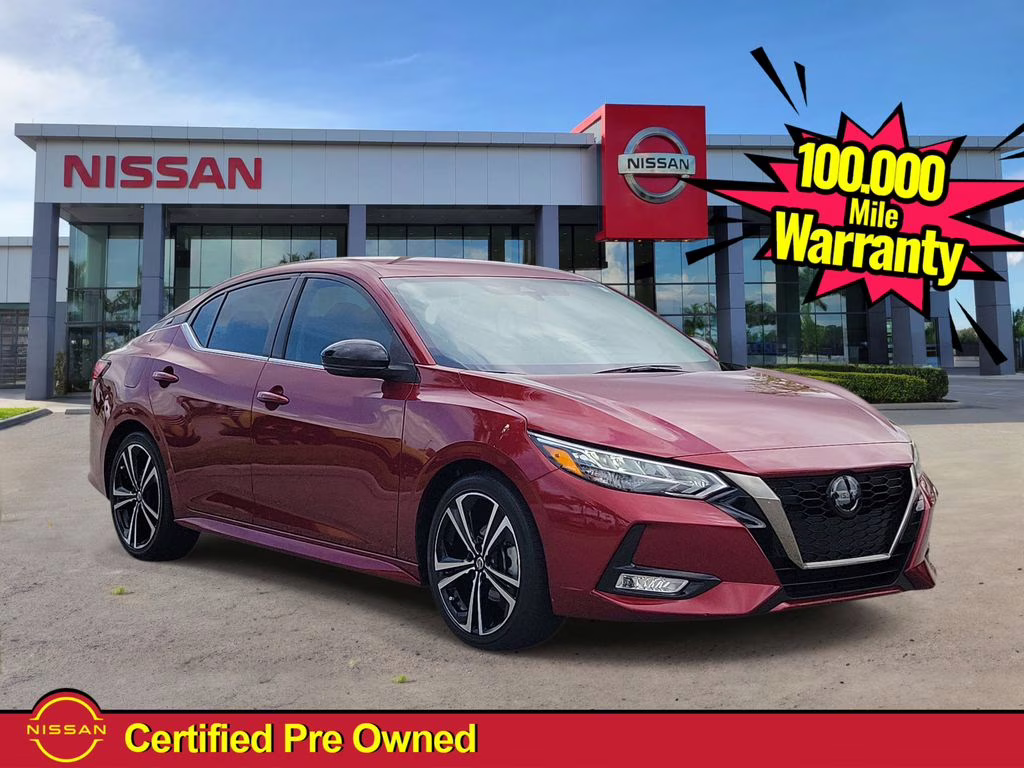 2023 Scarlet Nissan Sentra SR FWD Sedan