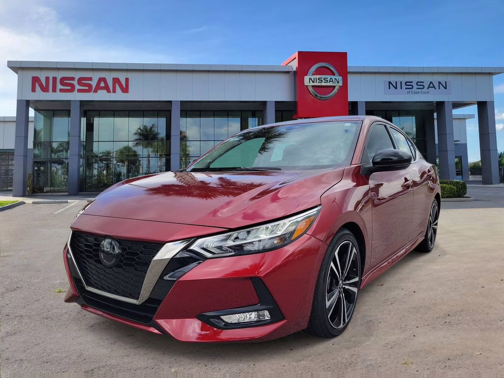 2023 Scarlet Nissan Sentra SR FWD Sedan