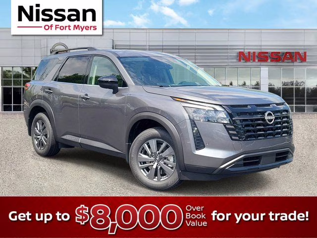 2026 Gun Metallic Nissan Pathfinder SV FWD SUV