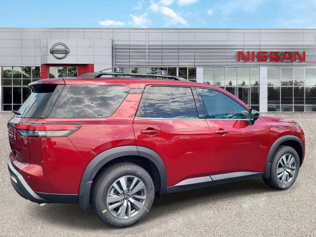 2026 Scarlet Ember Tintcoat Nissan Pathfinder SL FWD SUV