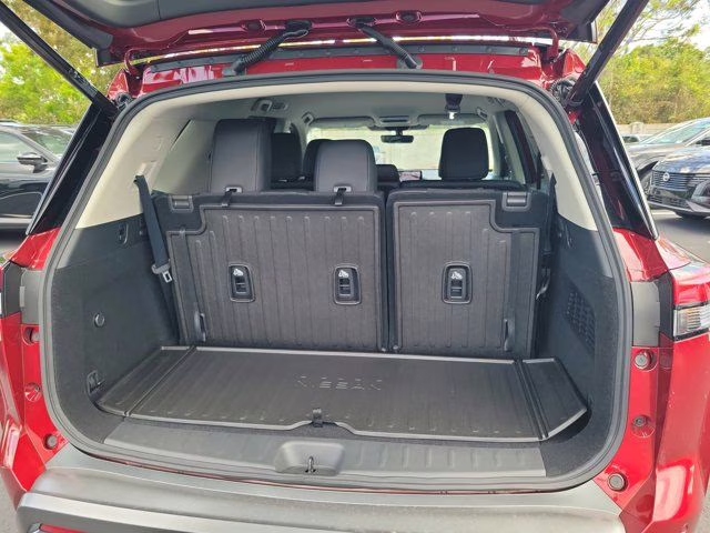 2026 Scarlet Ember Tintcoat Nissan Pathfinder SL FWD SUV