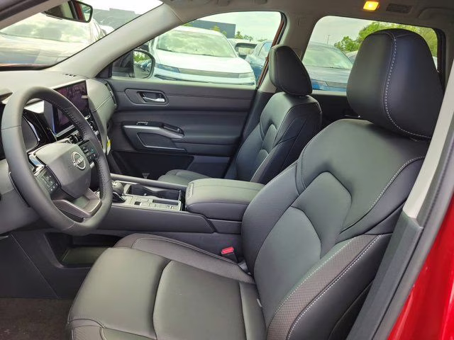 2026 Scarlet Ember Tintcoat Nissan Pathfinder SL FWD SUV