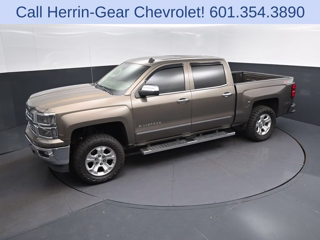 2014 Brownstone Metallic Chevrolet Silverado 1500 LT 4X4 Truck