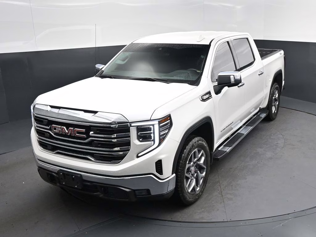 2023 White Frost GMC Sierra 1500 SLT 4X4 Truck