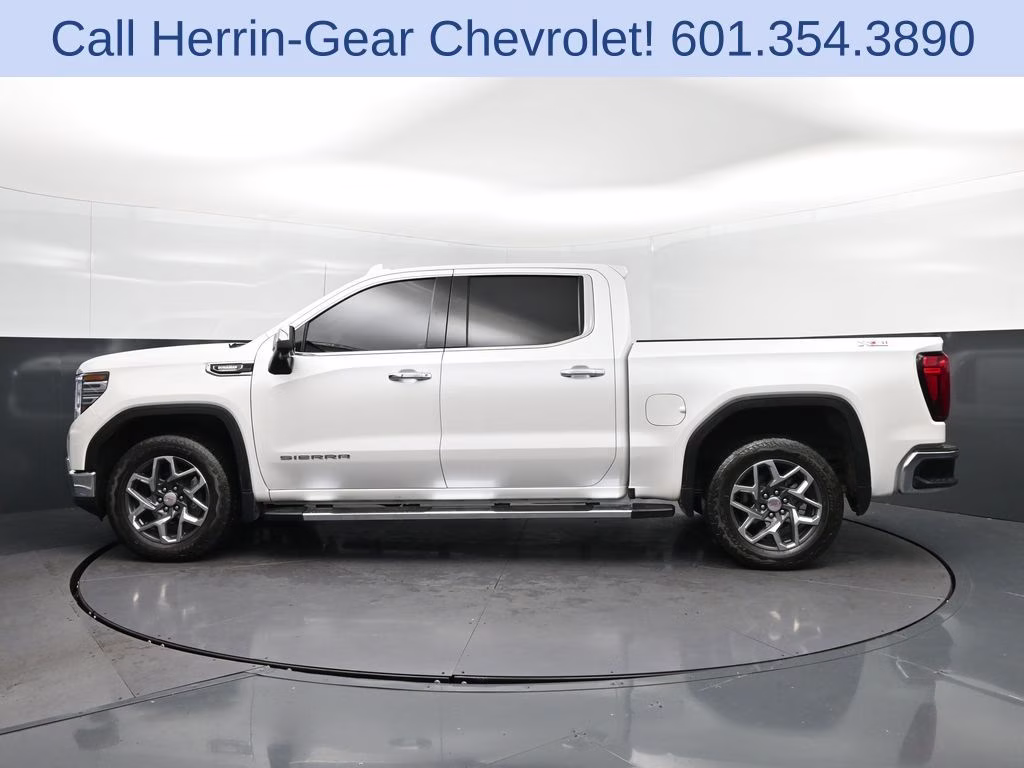 2023 White Frost GMC Sierra 1500 SLT 4X4 Truck