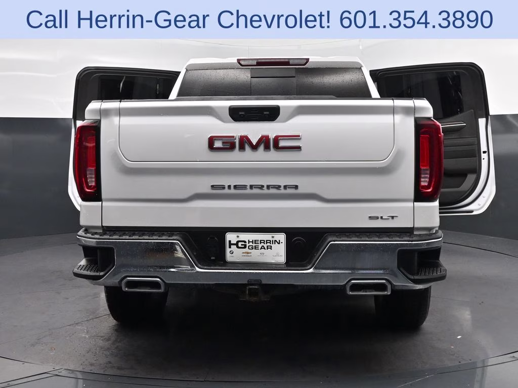 2023 White Frost GMC Sierra 1500 SLT 4X4 Truck