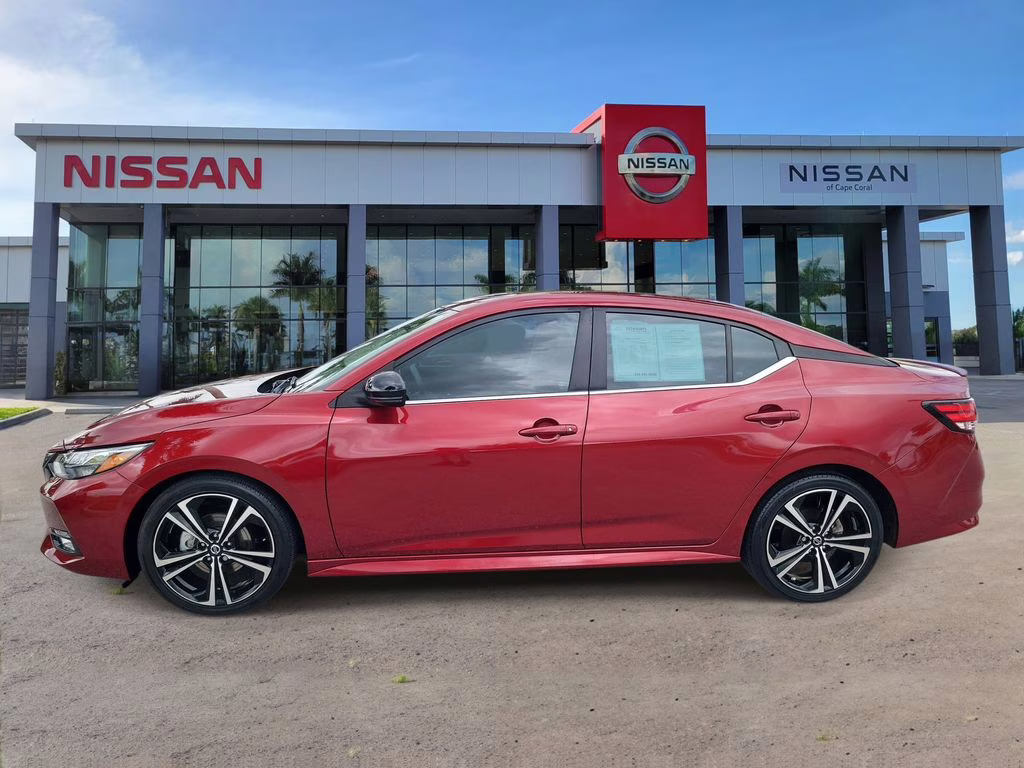 2023 Scarlet Nissan Sentra SR FWD Sedan
