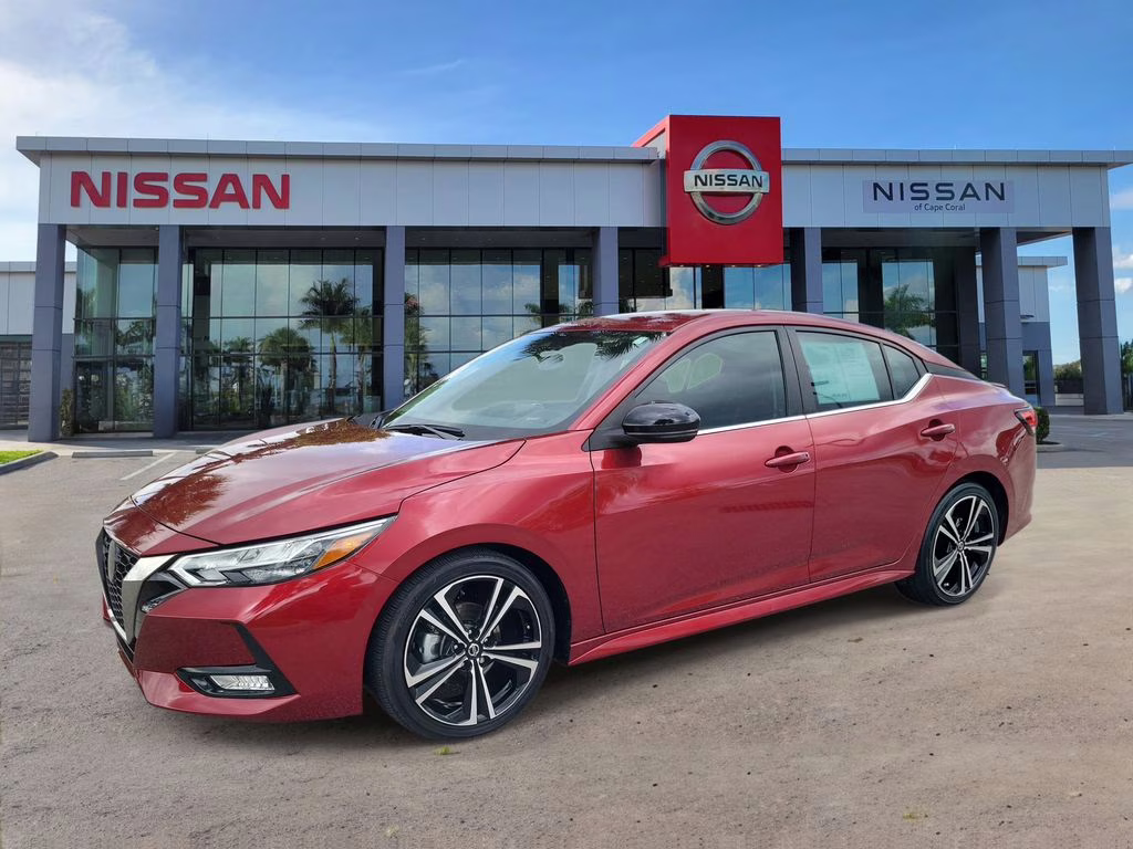 2023 Scarlet Nissan Sentra SR FWD Sedan