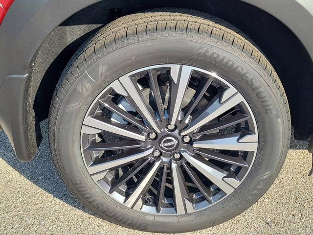 2026 Scarlet Ember/Super Black Nissan Pathfinder Platinum FWD SUV