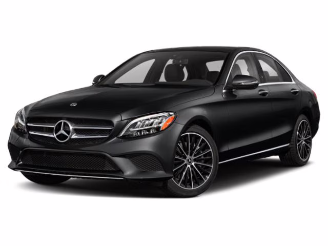 2021 Black Mercedes-Benz C-Class C 300 RWD Sedan