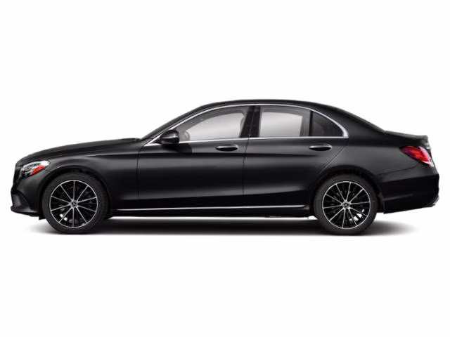 2021 Black Mercedes-Benz C-Class C 300 RWD Sedan