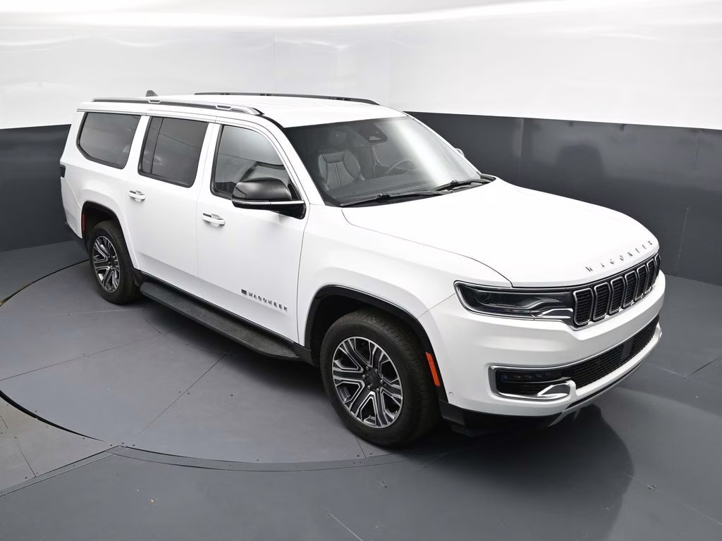 2024 Bright White Clearcoat Jeep Wagoneer L Series II 4X4 SUV
