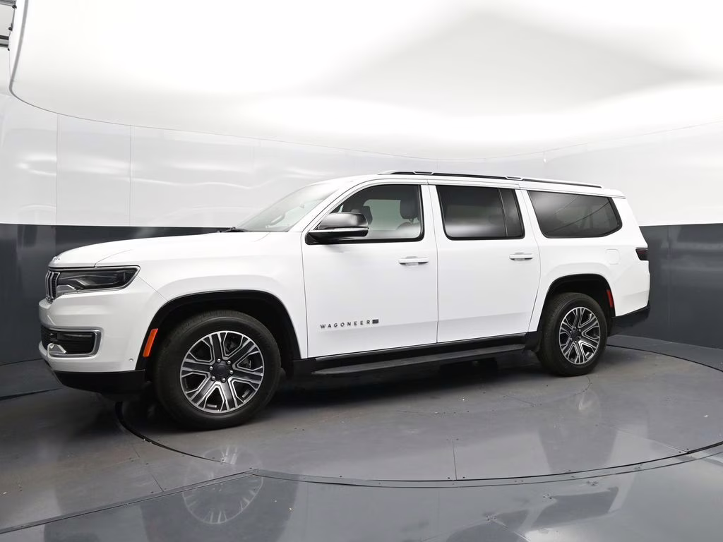 2024 Bright White Clearcoat Jeep Wagoneer L Series II 4X4 SUV