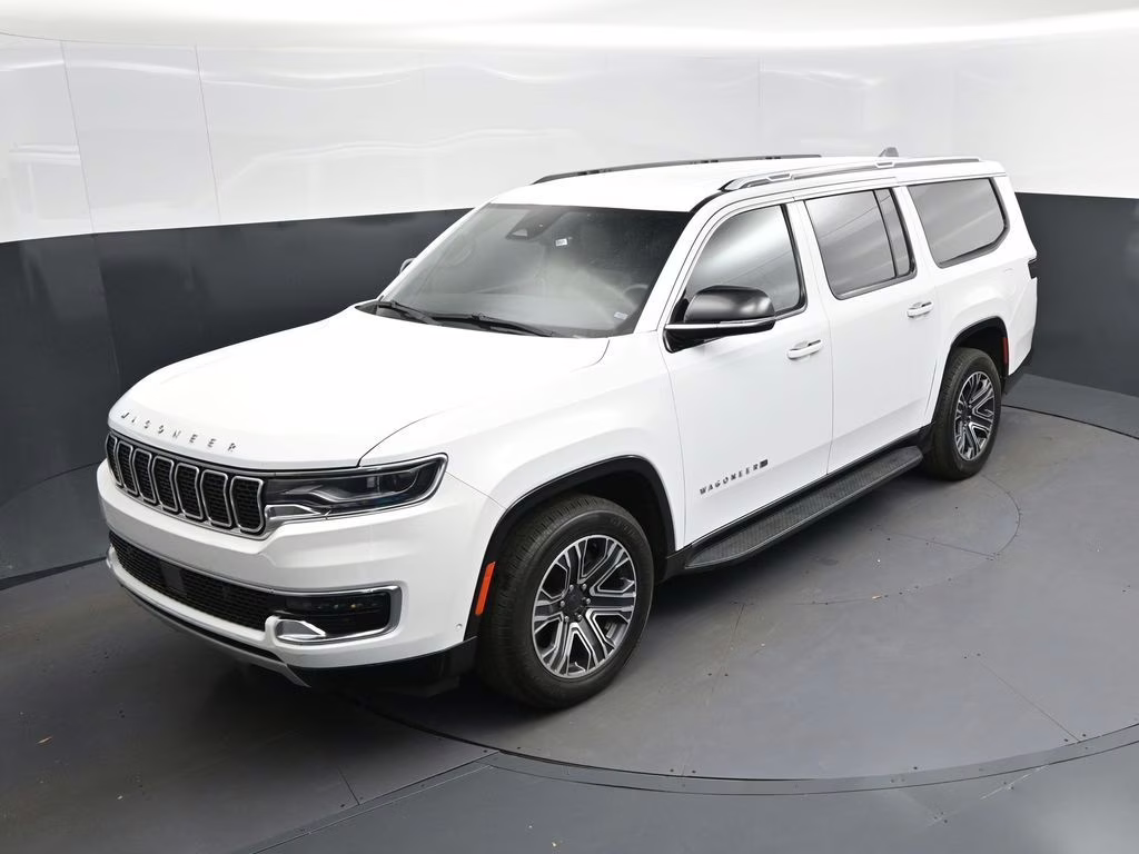 2024 Bright White Clearcoat Jeep Wagoneer L Series II 4X4 SUV