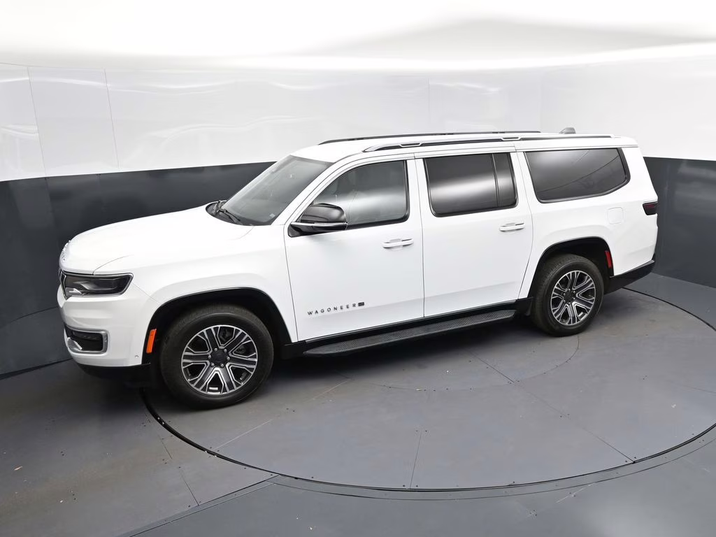 2024 Bright White Clearcoat Jeep Wagoneer L Series II 4X4 SUV