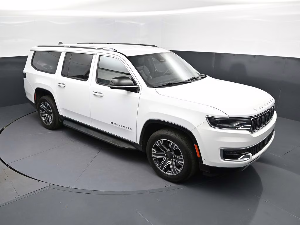 2024 Bright White Clearcoat Jeep Wagoneer L Series II 4X4 SUV