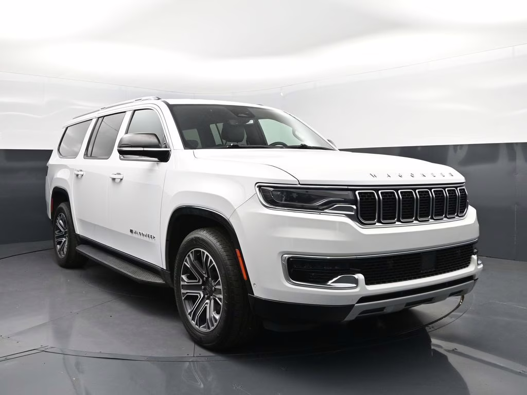 2024 Bright White Clearcoat Jeep Wagoneer L Series II 4X4 SUV