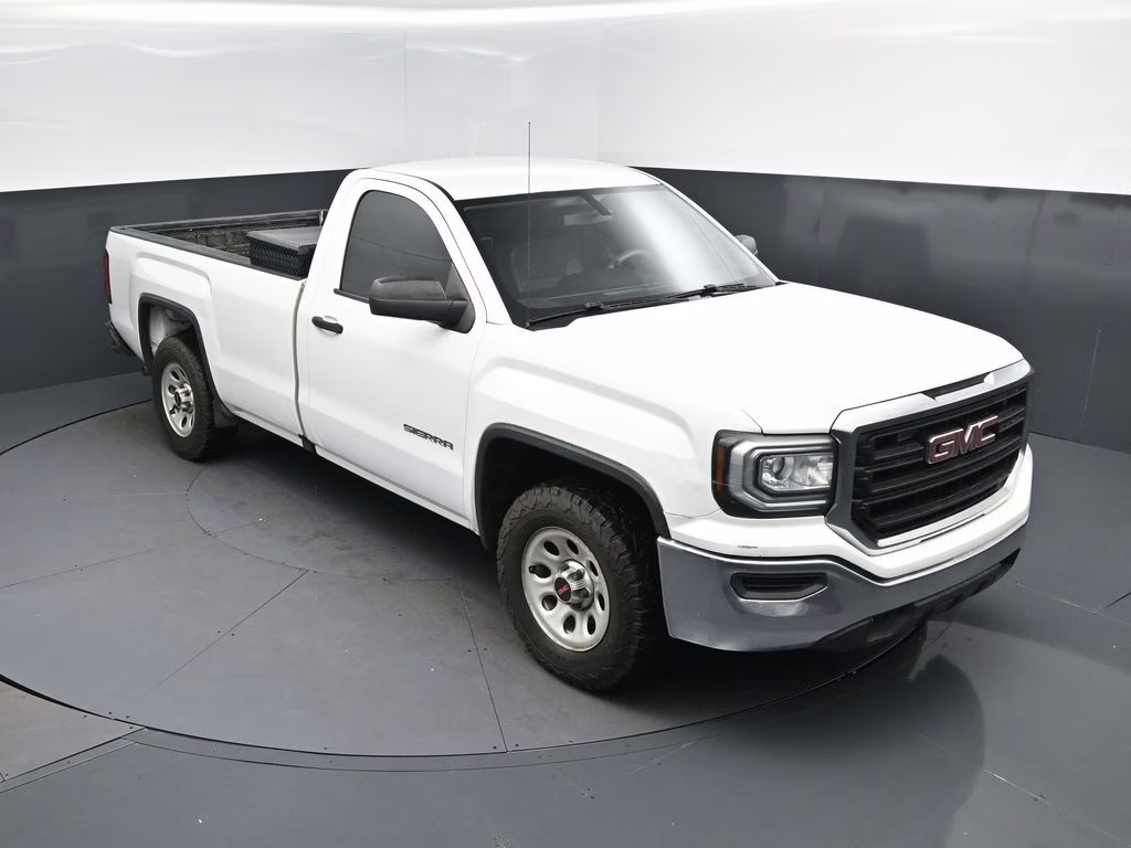 2016 Summit White GMC Sierra 1500 Base RWD Truck