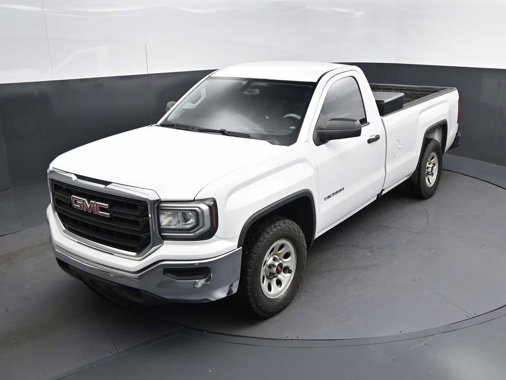 2016 Summit White GMC Sierra 1500 Base RWD Truck