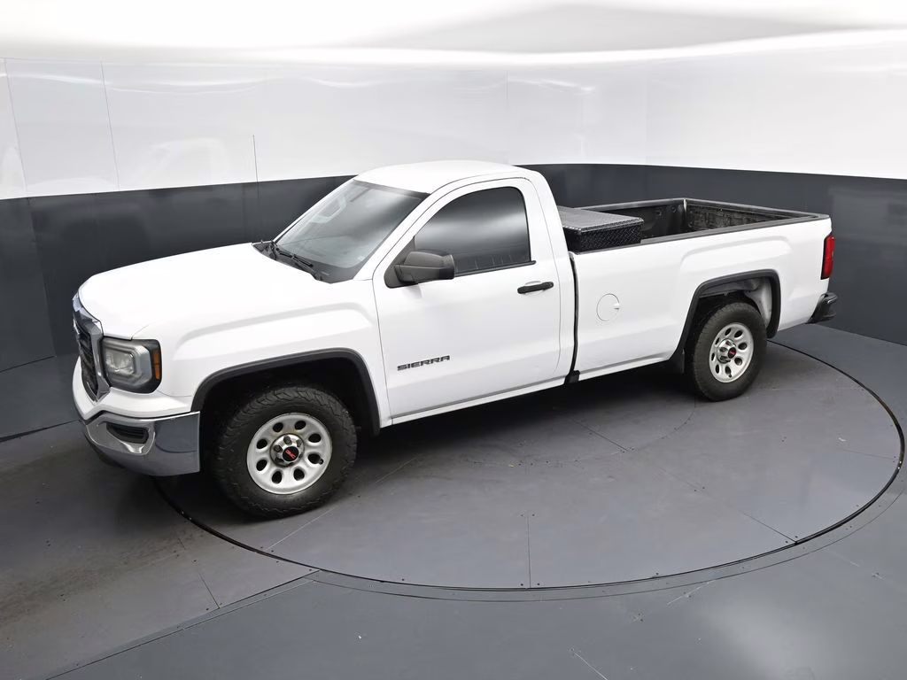 2016 Summit White GMC Sierra 1500 Base RWD Truck