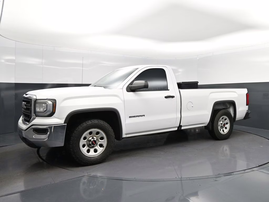 2016 Summit White GMC Sierra 1500 Base RWD Truck