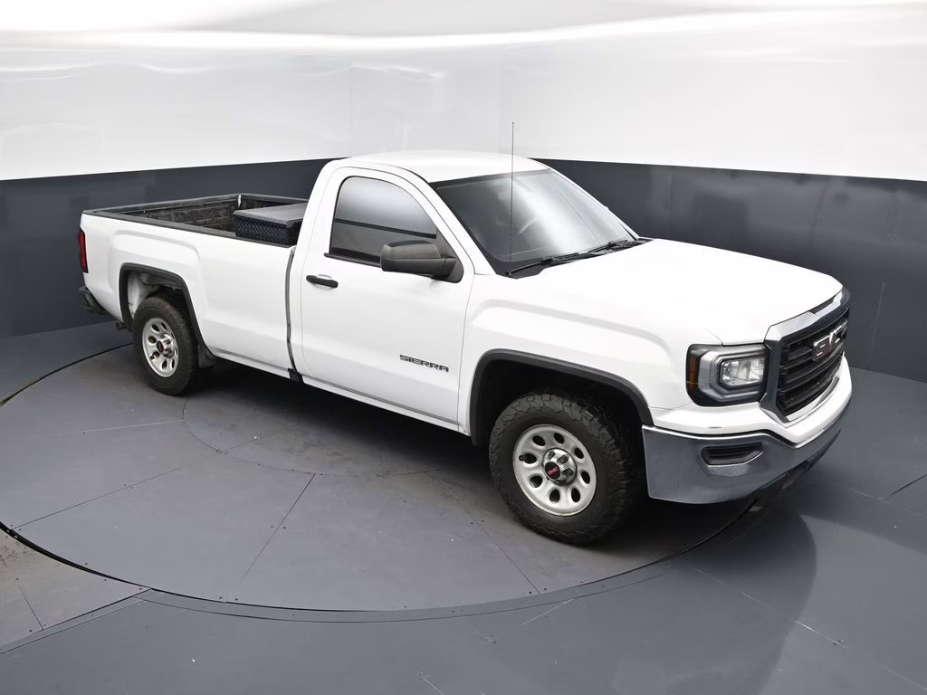 2016 Summit White GMC Sierra 1500 Base RWD Truck