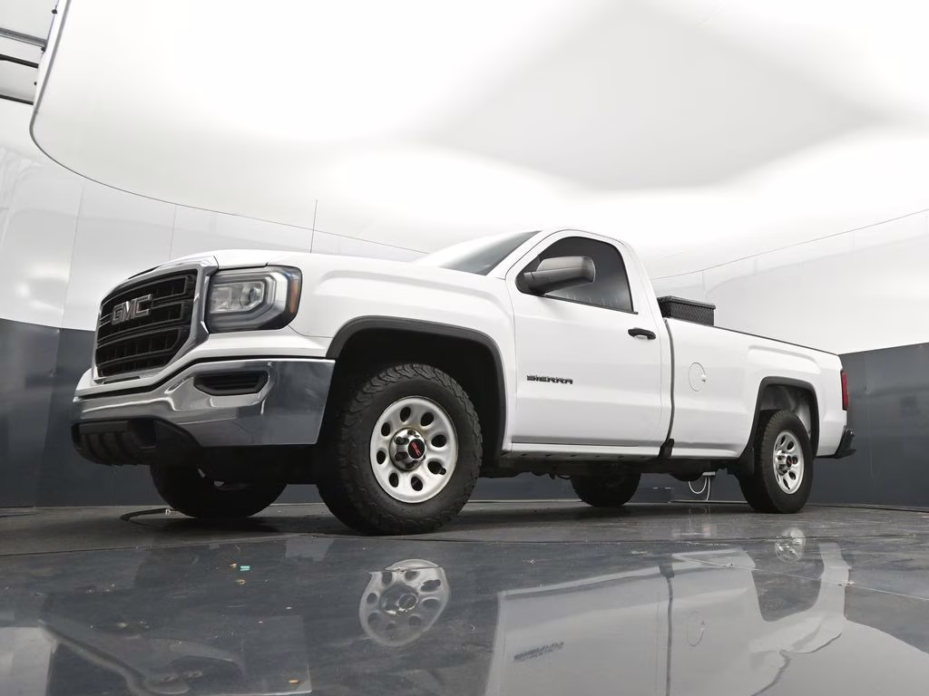 2016 Summit White GMC Sierra 1500 Base RWD Truck