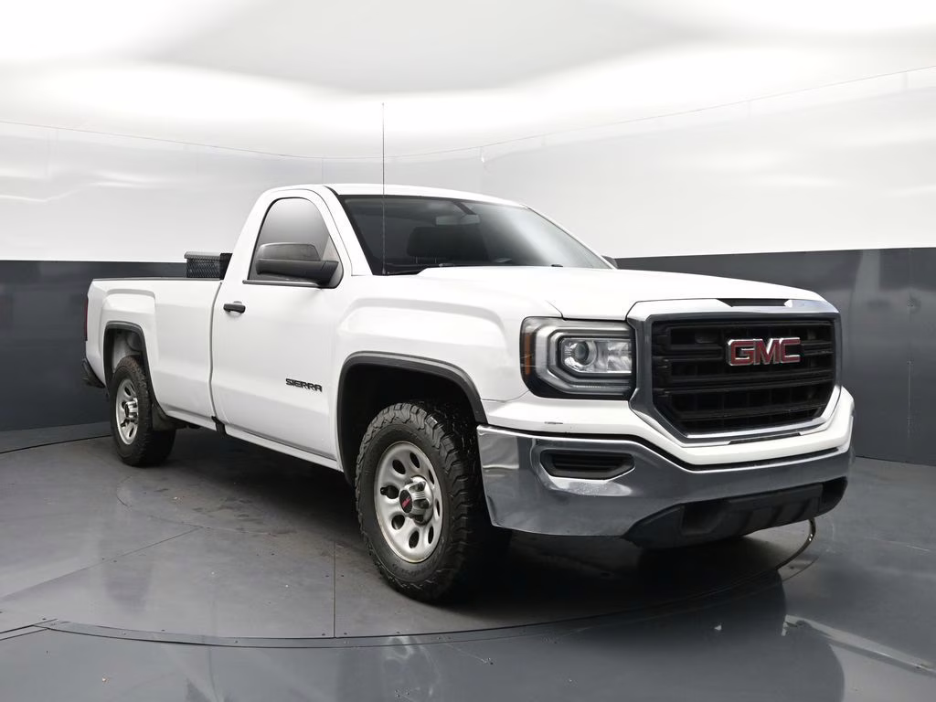 2016 Summit White GMC Sierra 1500 Base RWD Truck